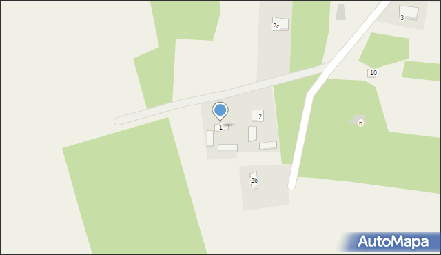 Grabowiec, Grabowiec, 1, mapa Grabowiec