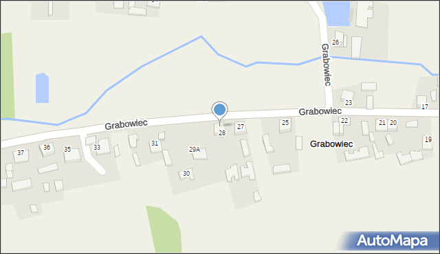 Grabowiec, Grabowiec, 29, mapa Grabowiec