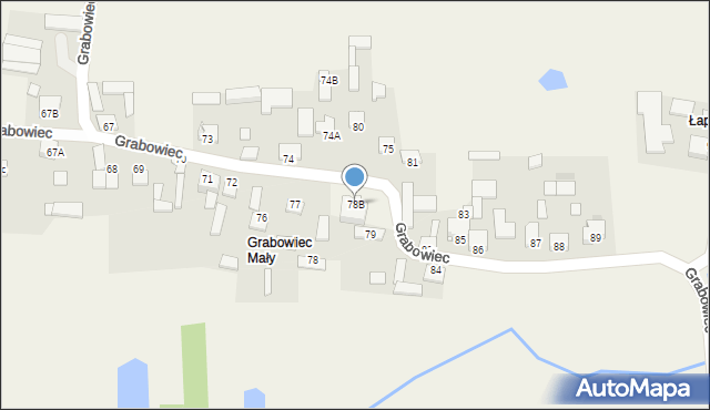 Grabowiec, Grabowiec, 78B, mapa Grabowiec