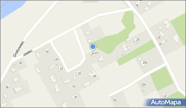 Grabowiec, Grabowiec, 27, mapa Grabowiec