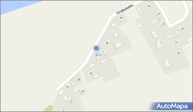 Grabowiec, Grabowiec, 37, mapa Grabowiec