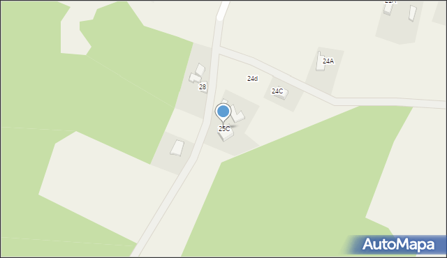 Grabowiec, Grabowiec, 25C, mapa Grabowiec