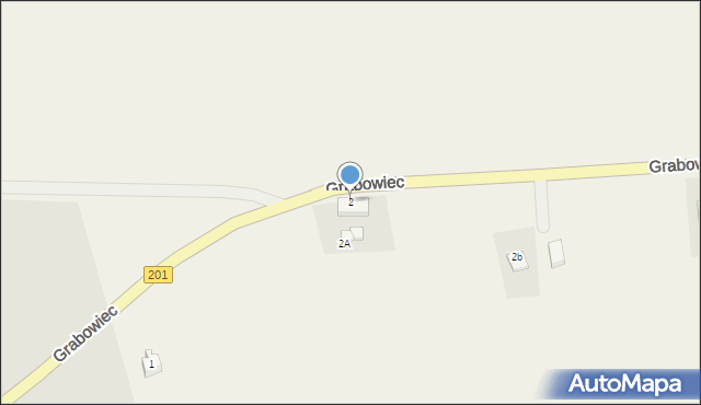 Grabowiec, Grabowiec, 2, mapa Grabowiec
