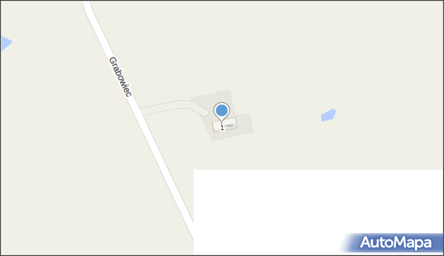 Grabowiec, Grabowiec, 1, mapa Grabowiec