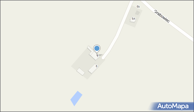 Grabowiec, Grabowiec, 5, mapa Grabowiec