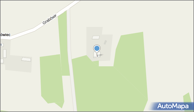 Grabówiec, Grabówiec, 3, mapa Grabówiec