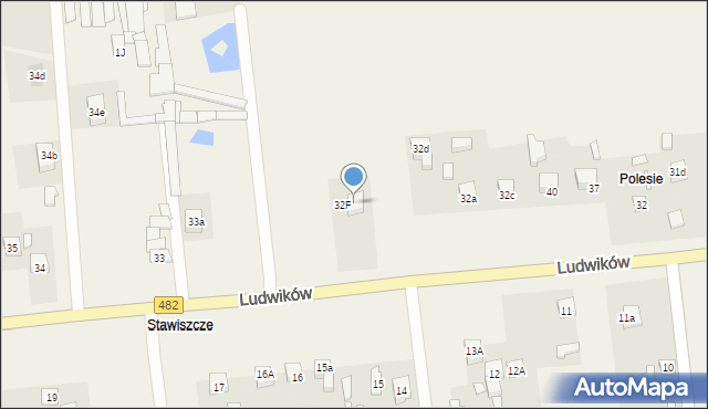 Grabowiec, Grabowiec, 32e, mapa Grabowiec