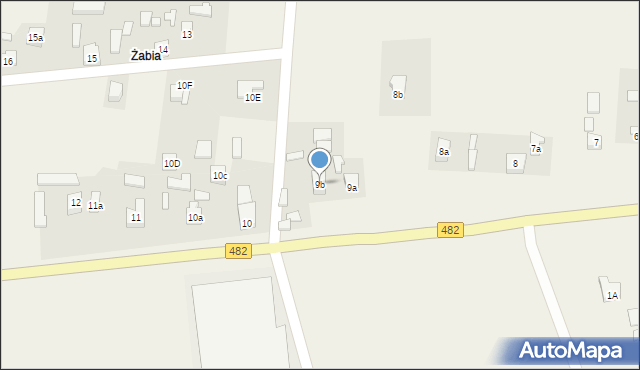 Grabowiec, Grabowiec, 9b, mapa Grabowiec