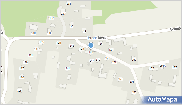 Grabowiec-Góra, Grabowiec-Góra, 146, mapa Grabowiec-Góra