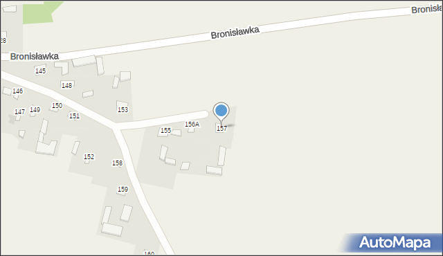 Grabowiec-Góra, Grabowiec-Góra, 157, mapa Grabowiec-Góra