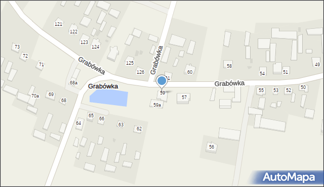 Grabówka, Grabówka, 59, mapa Grabówka