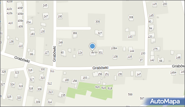 Grabówki, Grabówki, 77, mapa Grabówki