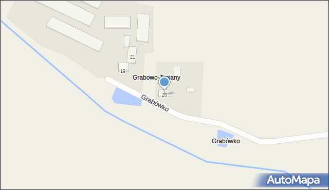 Grabówko, Grabówko, 20, mapa Grabówko