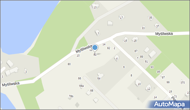 Grabówko, Grabówko, 81, mapa Grabówko