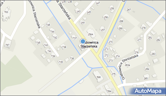 Grabownica Starzeńska, Grabownica Starzeńska, 800, mapa Grabownica Starzeńska