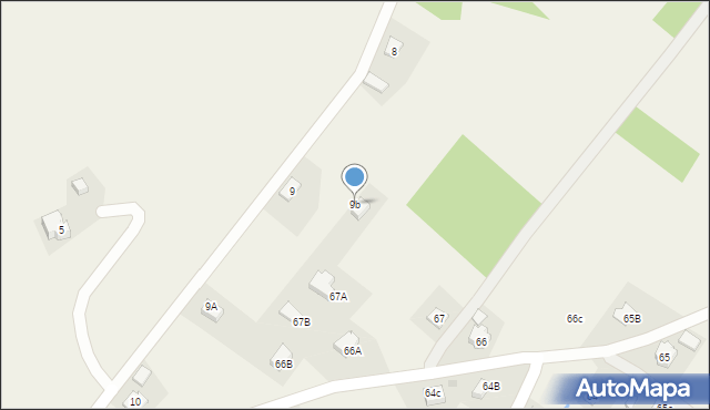 Grabownica Starzeńska, Grabownica Starzeńska, 9b, mapa Grabownica Starzeńska