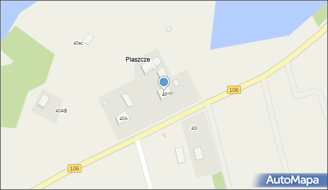 Grabowo, Grabowo, 40, mapa Grabowo