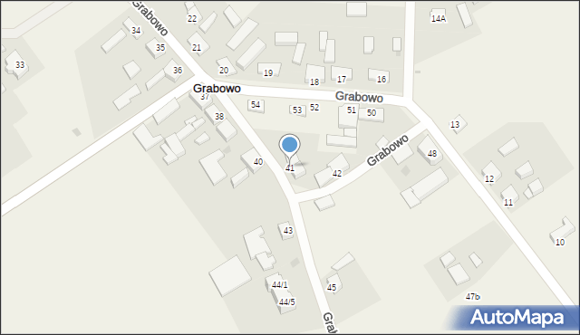 Grabowo, Grabowo, 41, mapa Grabowo