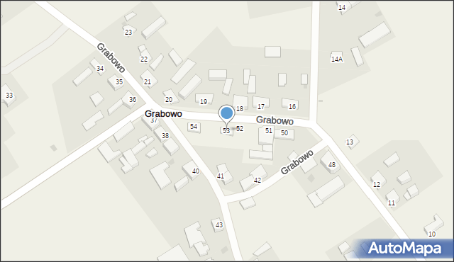Grabowo, Grabowo, 53, mapa Grabowo