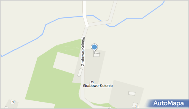 Grabowo-Kolonie, Grabowo-Kolonie, 35, mapa Grabowo-Kolonie