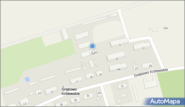 Grabowo Królewskie, Grabowo Królewskie, 21a, mapa Grabowo Królewskie