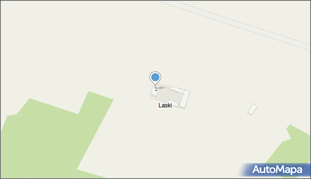 Grabowy Las, Grabowy Las, 2, mapa Grabowy Las