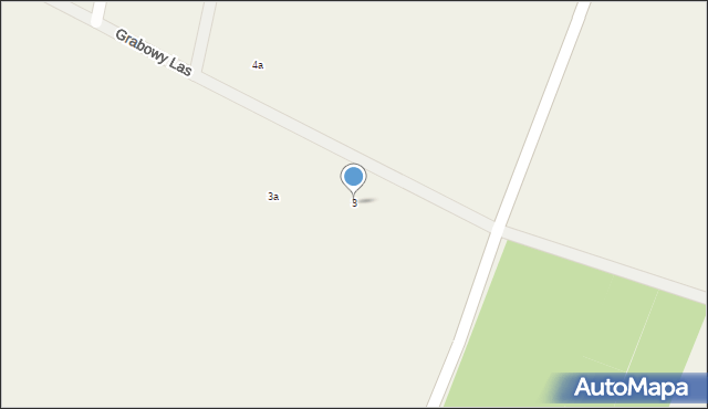 Grabowy Las, Grabowy Las, 3, mapa Grabowy Las