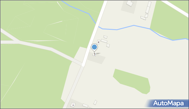 Grabowy Las, Grabowy Las, 3, mapa Grabowy Las