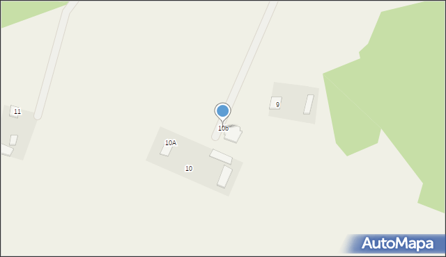 Grabszczyzna, Grabszczyzna, 10b, mapa Grabszczyzna