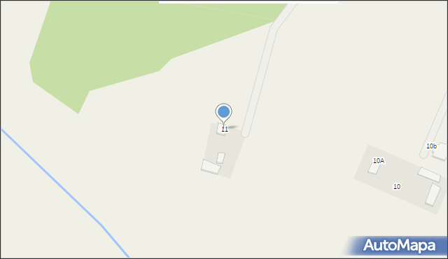 Grabszczyzna, Grabszczyzna, 11, mapa Grabszczyzna