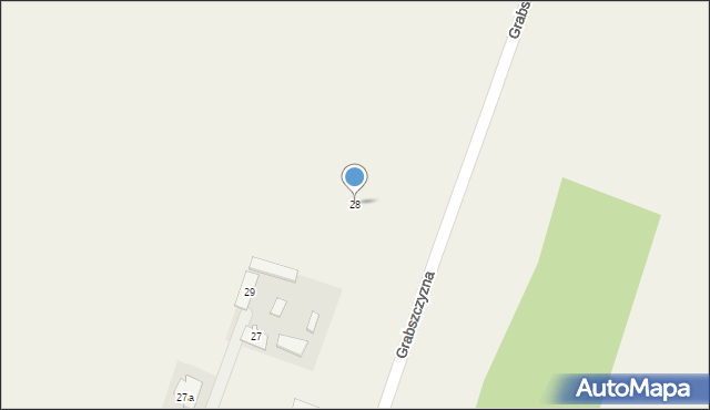 Grabszczyzna, Grabszczyzna, 28, mapa Grabszczyzna