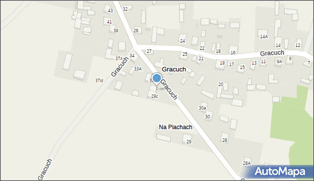 Gracuch, Gracuch, 31, mapa Gracuch