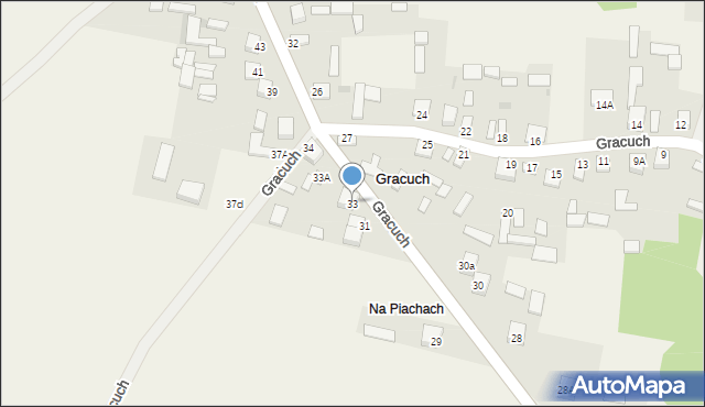 Gracuch, Gracuch, 33, mapa Gracuch