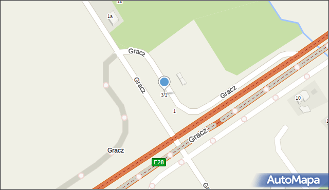 Gracz, Gracz, 3/1, mapa Gracz