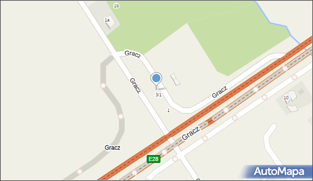 Gracz, Gracz, 3/2, mapa Gracz