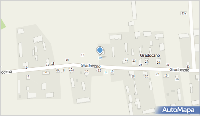 Gradoczno, Gradoczno, 19, mapa Gradoczno
