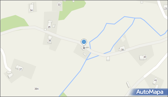 Gradówek, Gradówek, 38, mapa Gradówek