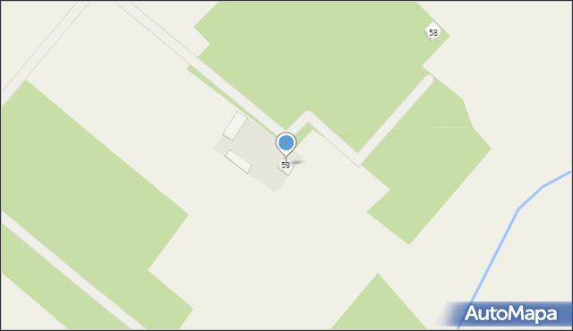 Grądy, Grądy, 59, mapa Grądy