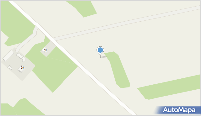Grądy, Grądy, 67a, mapa Grądy