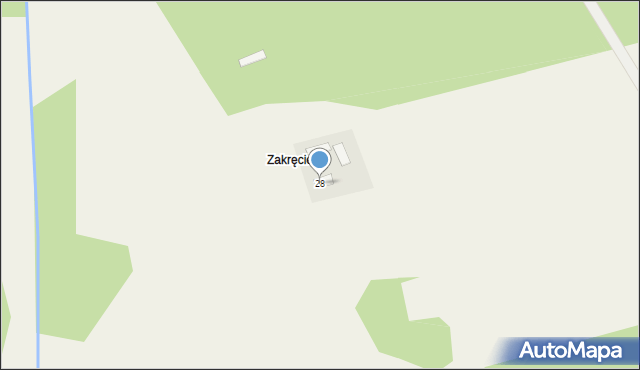 Grądy, Grądy, 28, mapa Grądy