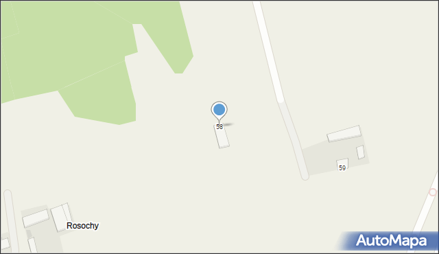 Grądy, Grądy, 58, mapa Grądy