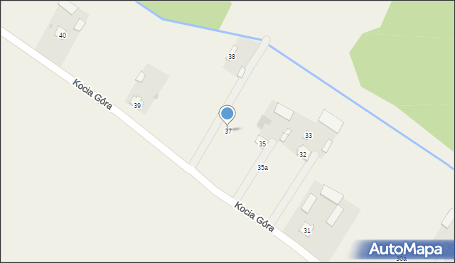 Grądy, Grądy, 37, mapa Grądy