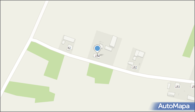 Grądy, Grądy, 154, mapa Grądy