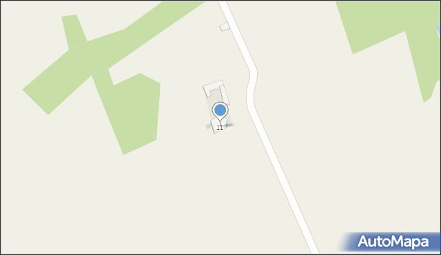 Grądy, Grądy, 11, mapa Grądy