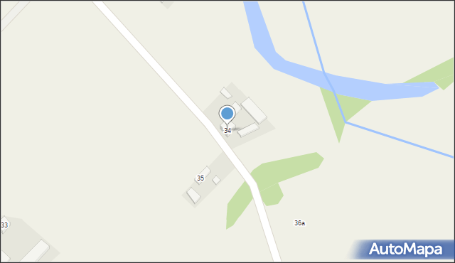 Grądy, Grądy, 34, mapa Grądy