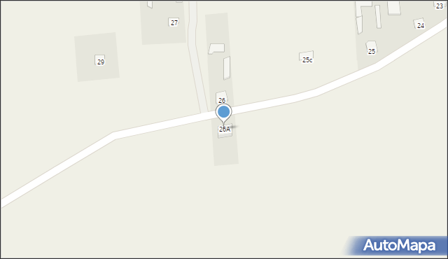Grądy Szlacheckie, Grądy Szlacheckie, 26A, mapa Grądy Szlacheckie