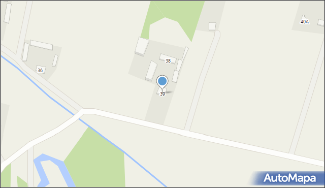 Grądy Szlacheckie, Grądy Szlacheckie, 39, mapa Grądy Szlacheckie