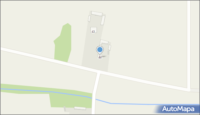 Grądy Szlacheckie, Grądy Szlacheckie, 44, mapa Grądy Szlacheckie