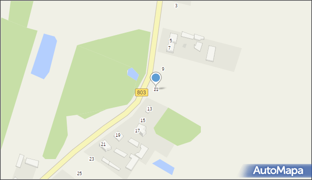 Grala-Dąbrowizna, Grala-Dąbrowizna, 11, mapa Grala-Dąbrowizna