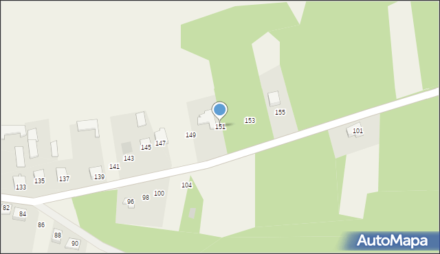 Grala-Dąbrowizna, Grala-Dąbrowizna, 151, mapa Grala-Dąbrowizna